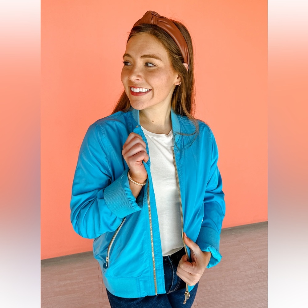 Element Aqua Rosie Bomber Jacket